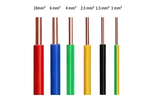 XINYUHUA Durable Flame Retardant 2.5mm BV Building Wire Pure Copper Conductor IP20 Rated 750V Indoor Electrical Conduit