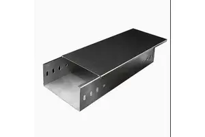 JS Industrial Construction Cable Laying 304 Stainless Steel Solid Through Cable Tray with 60 Pcs Capacity