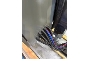 PA66 Thickened Black Cable Wire Opened Sheath Conduits & Fittings Plastic Corrugated Tube With Threading Hose & Pipe