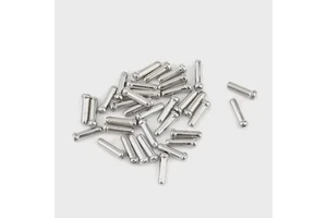 100PCS Bicycle Line Pipe Tail End Caps Brake Line Derailleur Shift Wire End Caps Tips Crimps MTB Bike Brake Cable Cap
