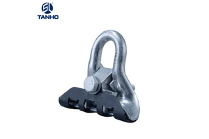 Electric Power Fitting Insulated Tension Suspension Clamps TH94 ADSS Aluminum Alloy Insulation Cable Suspension Clamp