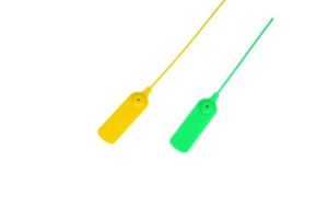 Truck Plastic Seals Tamper Zip Ties Plastic Seal In Logo For Cargo Anti-tampering