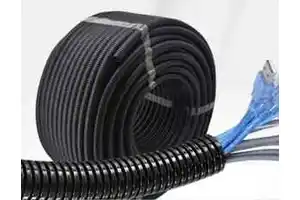 Plastic Flexible Cable Wire Conduit Stretch Hose Pp Corrugated Exhaust Pipe Industrial Pipes High-quality Low-price