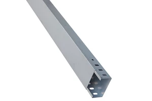 Can Be Customized Size Ventilated/Perforated Steel Cable Trays for Industrial Use with CE Certification ZHONGYI Brand