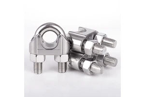 China Manufacturer Stainless Steel Wire Rope Cable Clip Clamp