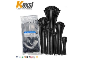 Wholesale Industrial Cable Ties 200mm PA66 Plastic Fasteners 3.6mm Wide Flame Retardant Wire Straps From Source Factory 100pcs