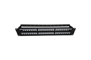 Empty Patch Panel 19 Inch UTP 48 Ports Rack Blank Patch Panel