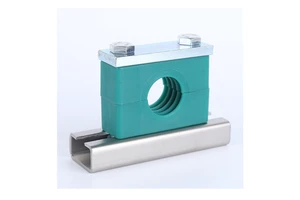 Manufacturer Supply Heavy-Duty Single-Hole Plastic Pipe Clamp Hydraulic Cable Clips Carbon