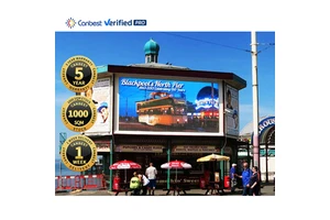 Outdoor P10 96*96 Commercial Led Display Board Screen Signage For Rooftop Advertising P5 Corner Smd Panel Publicidad Led Price