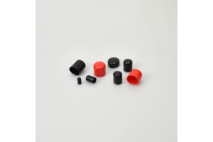 Pvc Tube Round Colourful Plastic Tube Bolt Pipe End Caps Plug Thread Rod End Protector