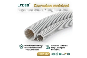 UL CUL Certified Electrical Nonmetallic Tubing ENT PVC Conduit For North American Construction Wiring