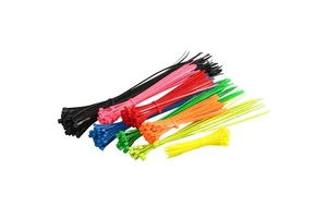 Self-Locking Cable Ties PA66 Nylon Zip Ties High Quality Cheap Price Hot Selling Black Green White Industrial Use