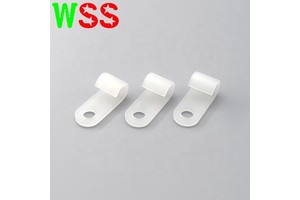 R-Type Cable Clips Nylon Plastic Wire Clips for Indoor Outdoor Electrical Wire Cord Management Cable Clips for Cable Management