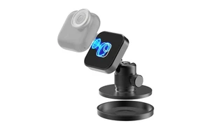 High Quality and Durable Multi-Scenario Use 360° Rotatable Magnetic Bracket for Insta360 X5 X6 Reusable Adhesive Camera Mount