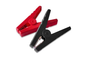 100A Alligator Clip Battery Clamp Insulated Copper Heavy Duty For Car Jumper Charger Emergency Electrical Test