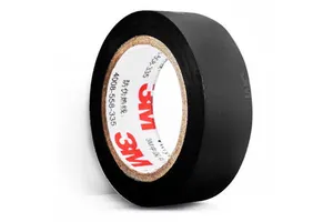 3&M 1500 Pvc Vinyl Insulating Electrical Insulation Tape for Wires Repair Black