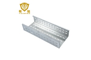 Popular Carbon Steel Groove Tray Fireproof Channel Cable Tray for Raceway Cable Management