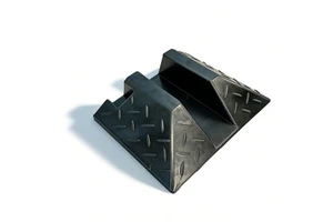 Holst Andersen Universal Compatibility Recycled Rubber Heavy Duty Stable Cable Protector Ramp End Cap