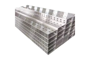 Hot Dip Galvanized Perforated Cable Tray For Industrial Wiring - Customizable Sizes