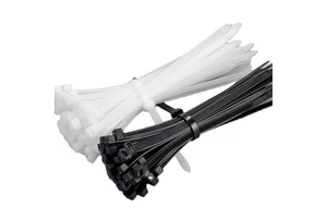 High Quality Cable Ties Wrap Nylon Cable Zip Ties White Black Self-locking Plastic Nylon Cable Ties