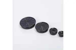 WZCHDA Nylon Black RSB16~75 Cable Plug Head Protective Ring Wire Protective Cover Plastic Cable Clips Shroud Conduits & Fittings
