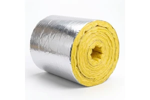 High Quality Cheap Thermal Insulation Waterproof With Aluminium Foil Hvac System Duct Wrap Glass Wool Rolls