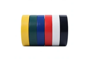 PVC Electrical Insulating Tape Single Sided Flame Retardant High Temperature Resistant Waterproof Rubber Automobile Use Black