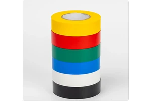 Jingzhi Jz009 High Voltage High Temperature 15m PVC Electrical Insulating Tape for 224 Standard 220V Rated Wire Insulation