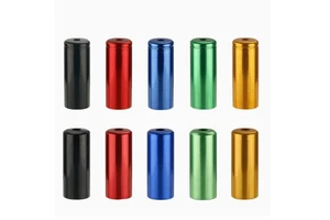 19002 Aluminum Alloy 4/5mm Colorful Bicycle Shifter Brake Cable End Caps & Housing Cover