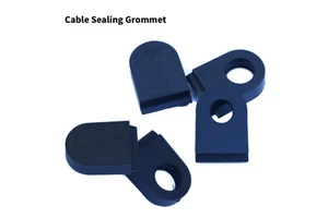 Factory Customized Industrial High Wear-resistant Fiber Optic Cable End Sealing Cap EPDM Rubber Parts Molded Rubber OEM Water