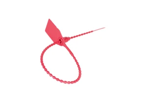 Plastic Tamper Seals, Zip Ties For Fire Extinguishers Pull Tite Security Tags Numbered Disposable Self-Locking Tie