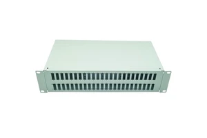 2U48-port SC Duplex Optical Fiber Patch Panel 19-inch Rack Terminal Box Without SC Connector LC Universal