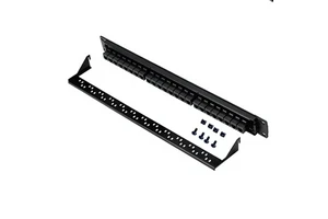 24-Port Unshielded Patch Panel Category 6/Category 6A with Modules Network Distribution Frame Model 4001b for Data Center Server