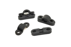 Upper and Lower Combined Plastic Cable Clamps Wire Clips for Fixing 4mm Cables Product Category Cable Clips
