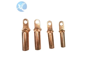 DT Copper Control Open Terminal Block Electrical Conduit Wiring Accessories Terminal Lug for Copper Tube