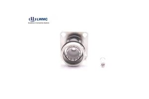 Cable Connector Wholesale Price Cable Connector 4.3/10 Female Connector for 141cable 4 Holes Flange Mounted Solder
