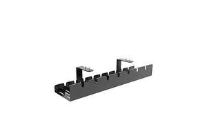 Customized Sturdy Metal Aluminum Office Desktop Cable Management Tray