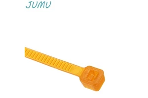 Orange Color 66 Cable Ties Self-locking