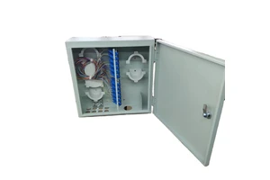 Customized Outdoor Fiber Optic ODF Cabinet Wall Mount IP65 48 72 Core Fiber Patch Panel