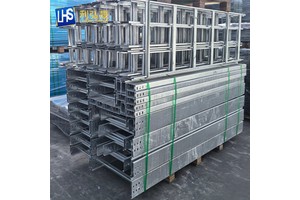 Hot-Dip Galvanized Ventilated/Perforated Trough Cable Tray with Wire Mesh for Construction Use in Cable Laying and Wiring