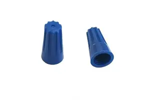 Blue Twist-On Screw Spring Cable End Caps Electrical Wire Cap Insulated Insert Splice Rotating Connection Terminals Product