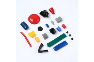 Custom Made Shape Vinyl Wire End Caps Color Coded PVC Insulation Caps Red, Black, Blue, Yellow, Green For Electrical Terminals