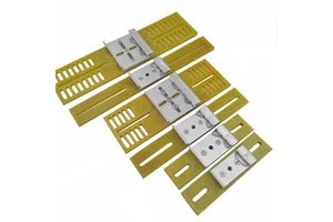 C45 Fixed Installation Bracket Din Rail Accessories,Ajustable 35mm Din Rail Mounting Adapter