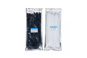 Self-Locking Nylon Zip Ties, Plastic Cable Ties Self Locking Zip Ties for Safe, Secure, and Durable Cable Organization