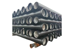 Ductile Iron Pipe and Fittings for Gas Distribution Pipeline System With Flexible Mechanical Joint Connection
