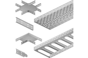 Popular Cable Tray Steel GI Galvanized Perforated Cable Tray With Holes Suppliers