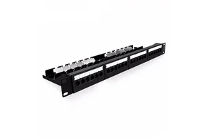 Cat6 RJ45 network Patch Panel 24-Port Unshielded Patch Panel 632781 Integrated Module