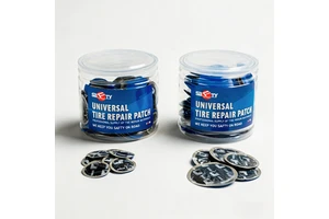 Universal Self-Adhesive Rubber Tire Repair Patch US Style Round Radial Cold Patch For Tubeless Tires