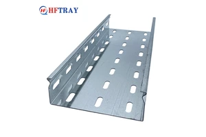 Hot-selling Industrial Fireproof Heat Dissipation Commercial Building Perforated Galvanized Cable Tray For Cable Laying