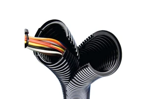 High Temperature Resistant 135 Degree Cable Conduit 135 Degree Nylon PA6 Corrugated Tube